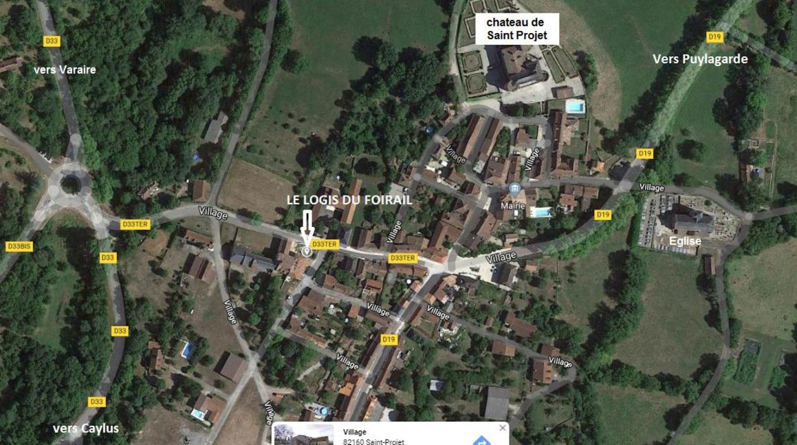 Apartament Le Logis Du Foirail Saint-Projet  Zewnętrze zdjęcie